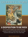 Cover image for A Disposition to Be Rich